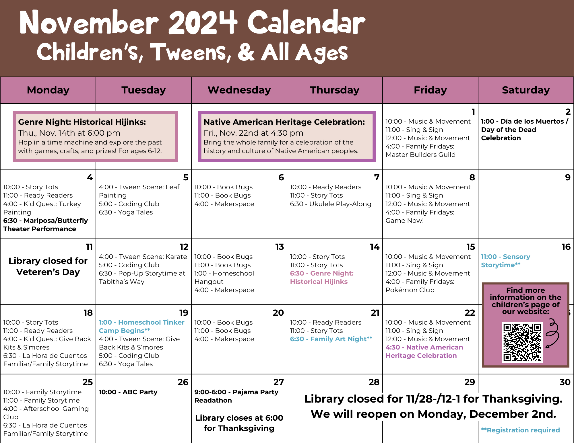 November 2024 Calendar